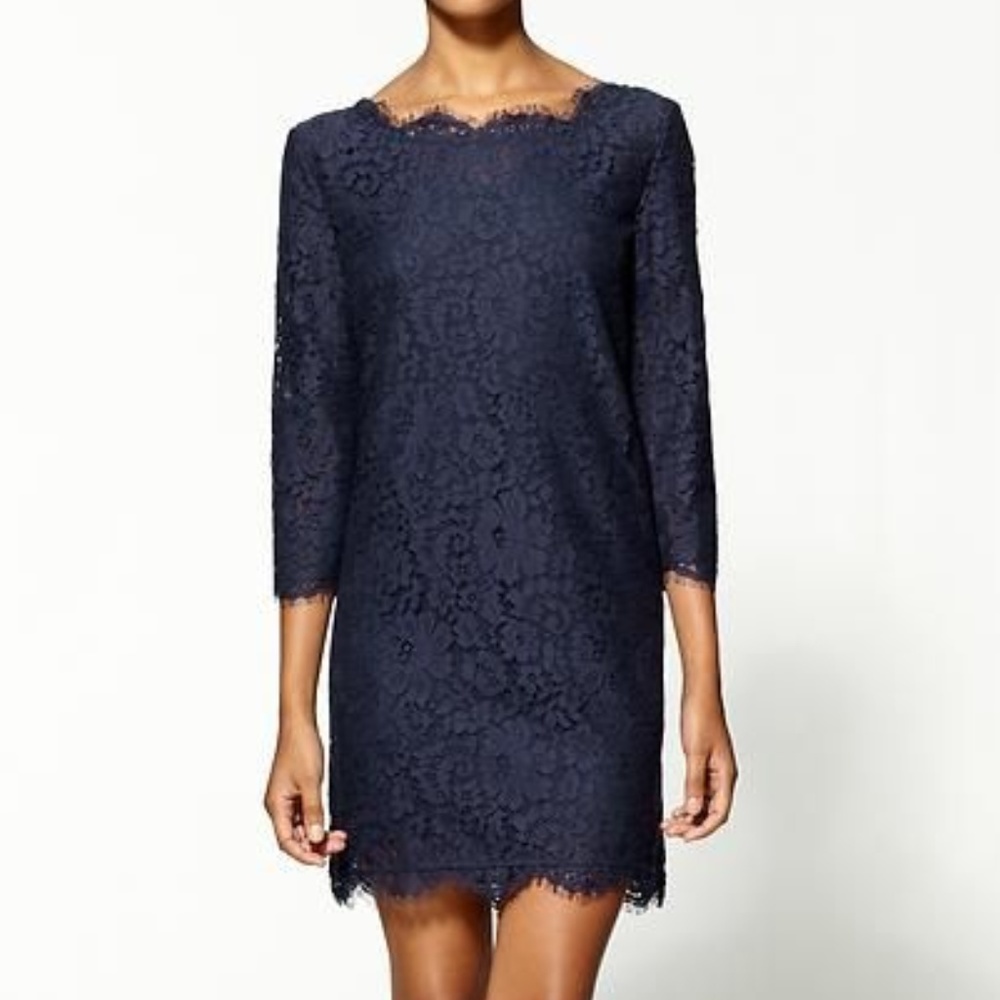 JOIE Portia Lace Mini Dress 